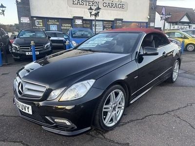 Used Mercedes E220 Sport Edition 170 HP (125 kW) 2011 Black Cabriolet