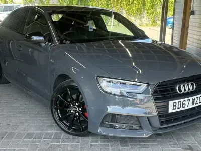Used Audi A3 Black Edition 150 HP (110 kW) 2018 Sedan