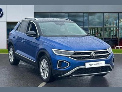 Used VW T-Roc Style 150 HP (110 kW) 2023 Blue SUV