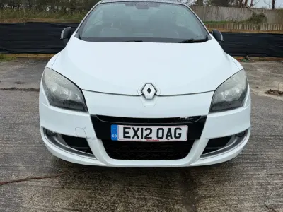 Used Renault Mégane Cabriolet GT-Line 128 HP (94 kW) 2012 White Cabriolet