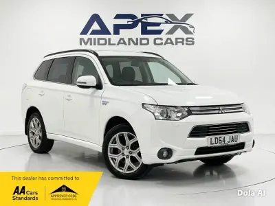Used Mitsubishi Outlander P-HEV 2014 White Estate