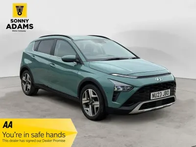Używany Hyundai Bayon Premium 100 KM (73 kW) 2023 Zielony SUV