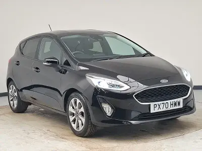Used Ford Fiesta Trend 125 HP (91 kW) 2020 Black Hatchback