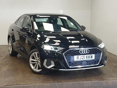 Begagnad Audi A3 Comfort 110 HK (80 kW) 2021 Svart Sedan