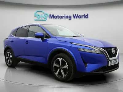 Used Nissan Qashqai N-Connecta 158 HP (116 kW) 2022 Blue SUV