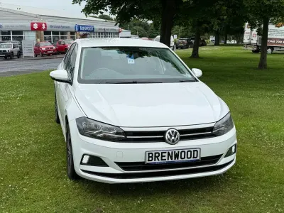 Used VW Polo SE 65 HP (47 kW) 2018 White Hatchback