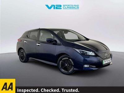 Used Nissan Leaf Tekna 110 kW (150 HP) 2023 Blue Hatchback
