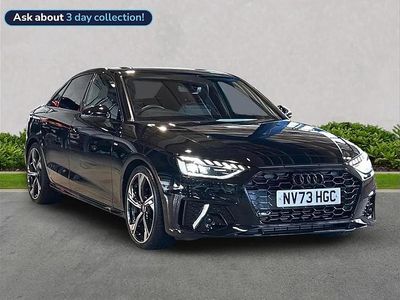 Used Audi A4 Black Edition 147 HP (108 kW) 2023 Black Sedan