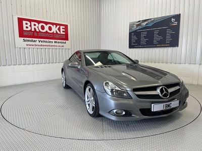 Silver Used 2008 Mercedes SL350 Cabriolet | £9,990 (Expensive)