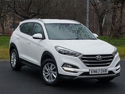 White Used 2017 Hyundai Tucson SE SUV | £9,798 (Fair price)