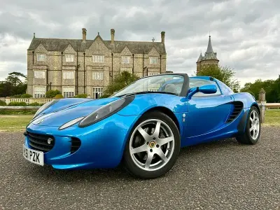Used Lotus Elise 2001 Blue Cabriolet