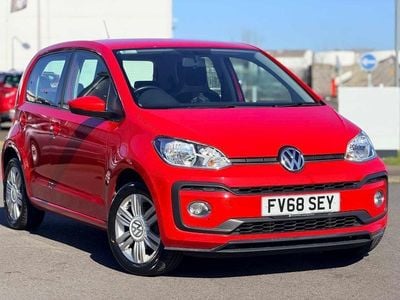 Used VW up! high up! 90 HP (66 kW) 2018 Red Hatchback