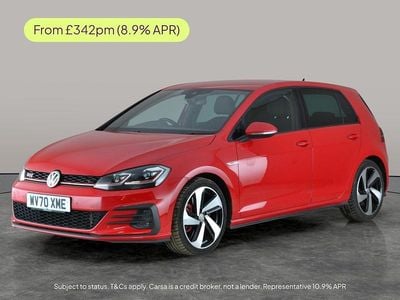 Red Used 2020 VW Golf VII GTI Hatchback | £19,821 (Good price)
