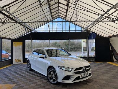 Used Mercedes A250 AMG line 2022 White Hatchback