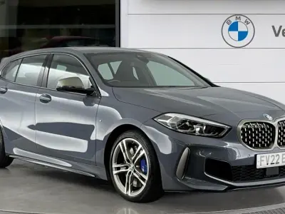 Used BMW M135 Shadowline 302 HP (222 kW) 2022 Grey Hatchback