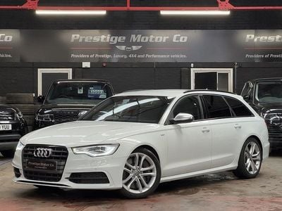 Used Audi S6 Advanced 450 HP (330 kW) 2014 White Estate