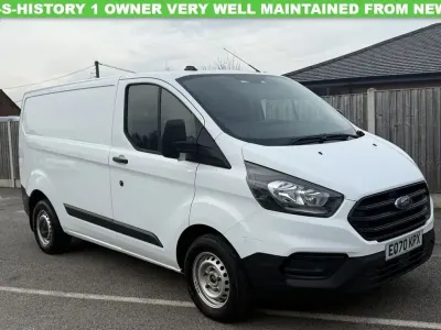 Używany Ford Transit Custom S 105 KM (77 kW) 2020 Biały Van