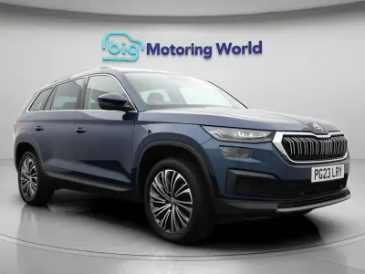 Used Skoda Kodiaq SE L Executive 150 HP (110 kW) 2023 Blue SUV