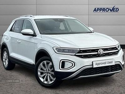 White Used 2022 VW T-Roc Style SUV | £23,950 (Expensive)
