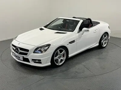 Used Mercedes SLK250 AMG 2015 White Cabriolet