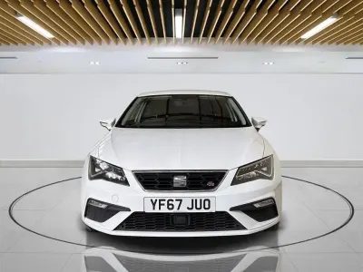 Used Seat Leon FR 150 HP (110 kW) 2018 White Coupe