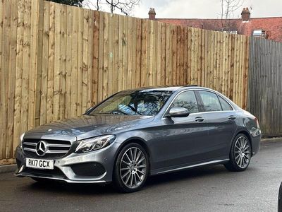 Used Mercedes C220 AMG Line Premium 2017 Grey Sedan