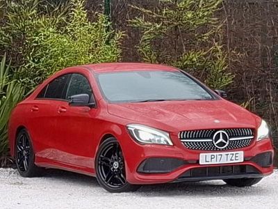 Used Mercedes CLA200 AMG line 136 HP (100 kW) 2017 Red Sedan
