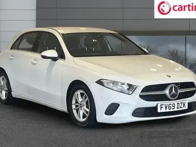Used Mercedes A180 Executive 116 HP (85 kW) 2019 White Hatchback