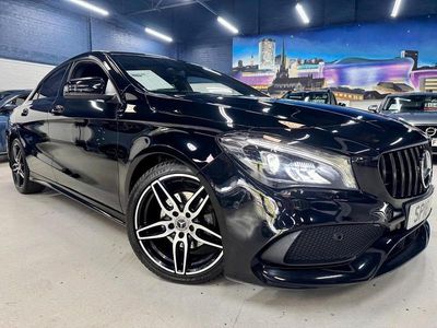 Usado Mercedes CLA180 AMG line 122 HP (89 kW) 2018 Preto Sedan