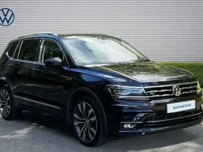 Used VW Tiguan Allspace R-line 150 HP (110 kW) 2021 Black SUV