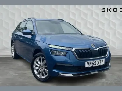Used Skoda Kamiq SE 115 HP (84 kW) 2019 Blue SUV