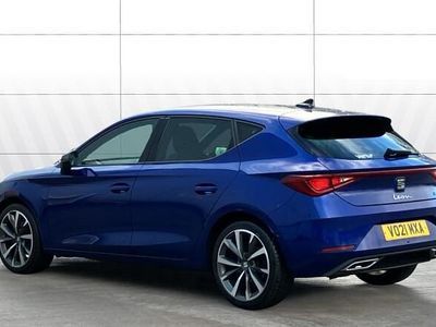 Used Seat Leon FR Sport 150 HP (110 kW) 2021 Blue Hatchback