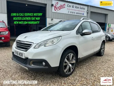 Używany Peugeot 2008 2016 Biały SUV
