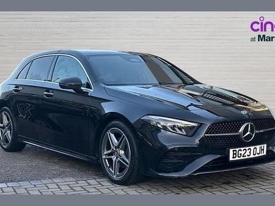 Black Used 2023 Mercedes A180 AMG Line Premium Hatchback | £22,733 (Fair price)