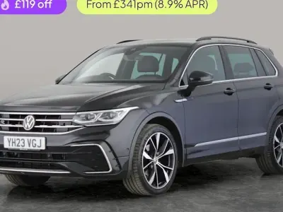 Second-hand VW Tiguan R-line 150 CP (110 kW) 2023 Negru SUV