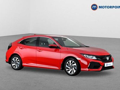 Used Honda Civic SE 2018 Red Hatchback