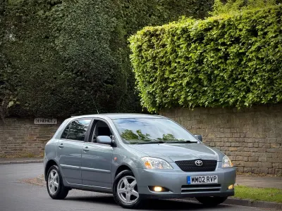 Gebraucht Toyota Corolla T3 110 PS (80 kW) 2002 Blau Kleinwagen