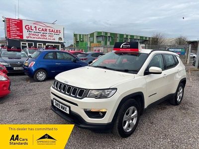 Begagnad Jeep Compass Longitude 140 HK (102 kW) 2019 Vit SUV
