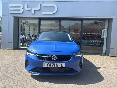 Used Vauxhall Corsa Edition 99 HP (72 kW) 2022 Blue Hatchback