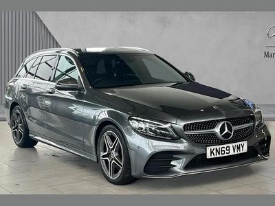 Grey Used 2019 Mercedes C300 AMG Line Premium Plus Estate | £20,980 (A bit pricey)