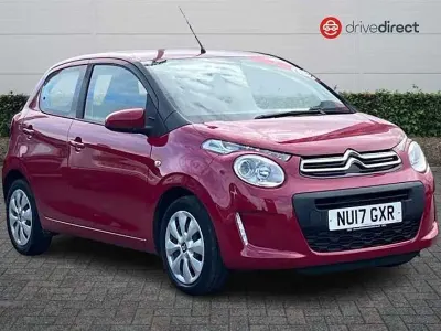 Usado Citroën C1 Feel 82 HP (60 kW) 2017 Vermelho Citadino