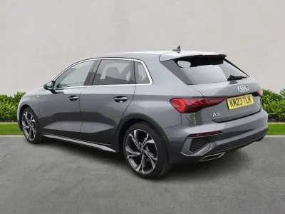 Used Audi A3 S-Line 108 HP (79 kW) 2023 Grey Sedan