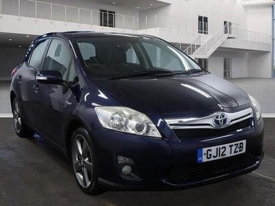 Used Toyota Auris Hybrid 2012 Blue Hatchback