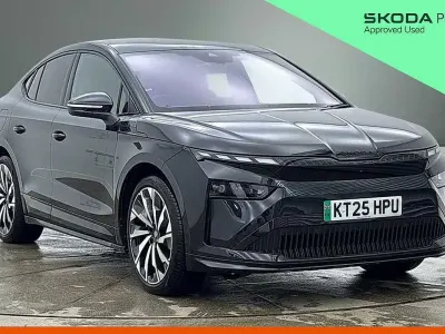 Used Skoda Enyaq iV SportLine 154 kW (210 HP) 2025 Black magic pearl effect SUV