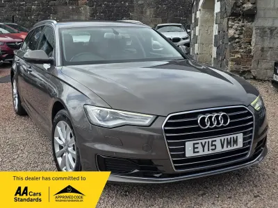 Used Audi A6 Design 190 HP (139 kW) 2015 Grey Estate