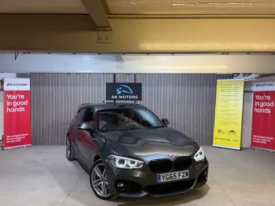 Begagnad BMW 120 M Sport 177 HK (130 kW) 2015 Grå Halvkombi