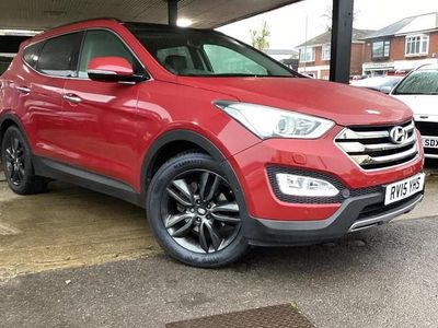 Used Hyundai Santa Fe Premium SE 2015 Red SUV