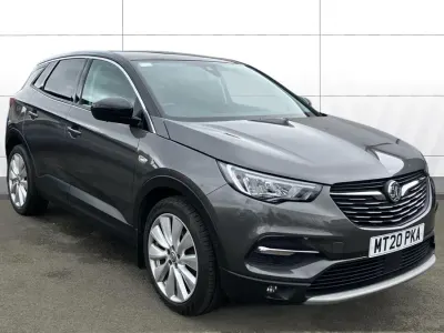Used Vauxhall Grandland X Elite 130 HP (95 kW) 2020 Grey SUV