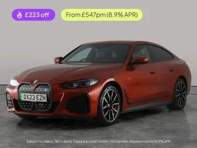 Used BMW i4 M Sport 250 kW (340 HP) 2023 Orange Sedan