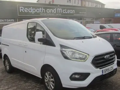 Used Ford Transit Custom Limited 170 HP (125 kW) 2019 White Van